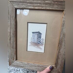 Michael Van Horn print. Vintage. Excellent condition!